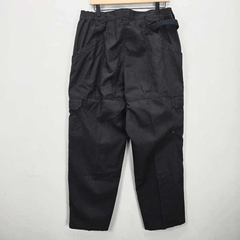5.11 Tactical Taclite Pro Pants Mens 38x30 Black Ripstop Cargo Utility 74273